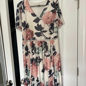 Enfocus Studio Floral Maxi Dress